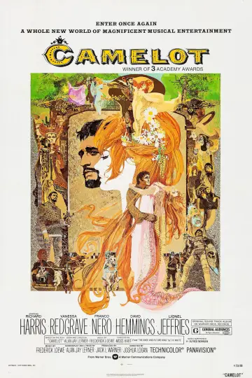Poster to the movie "Camelot" #906504