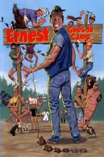 Poster to the movie "Ernest Goes to Camp" #1075555