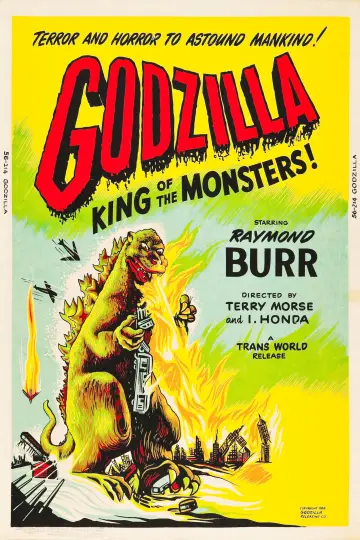 Poster to the movie "Godzilla, King of the Monsters!" #904516