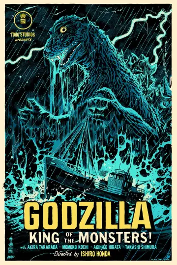 Poster to the movie "Godzilla, King of the Monsters!" #904529