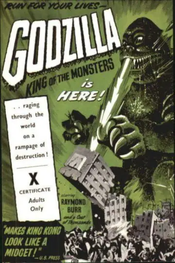 Poster to the movie "Godzilla, King of the Monsters!" #904535