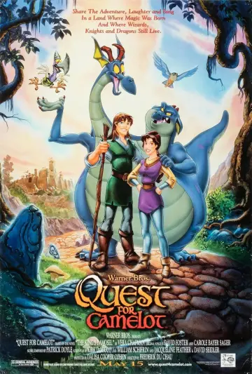 Poster to the movie "Quest for Camelot" #946442