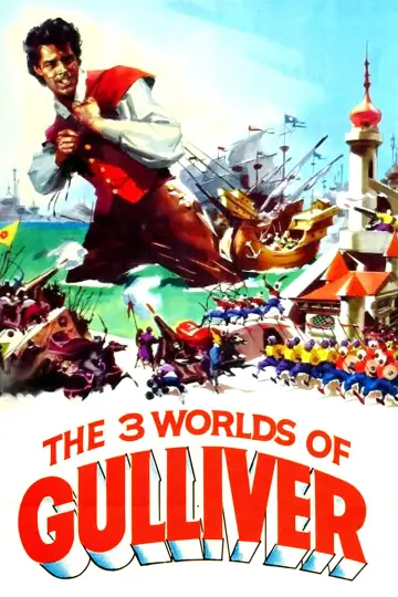 Poster to the movie "The 3 Worlds of Gulliver" #1093517