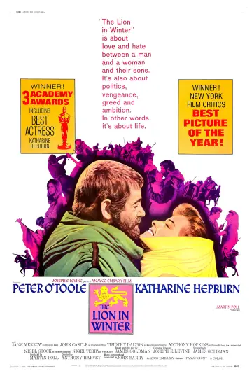 Poster to the movie "The Lion in Winter" #930892