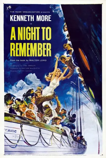 Poster to the movie "A Night to Remember" #1011218