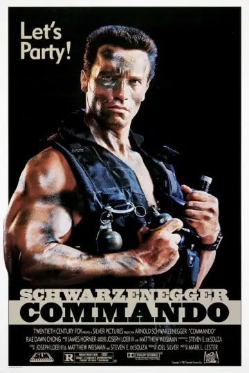 Poster to the movie "Commando" #69562