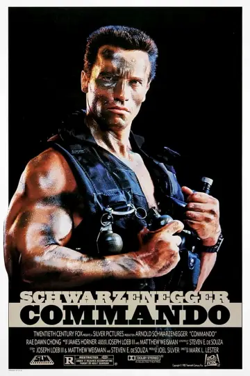 Poster to the movie "Commando" #69576
