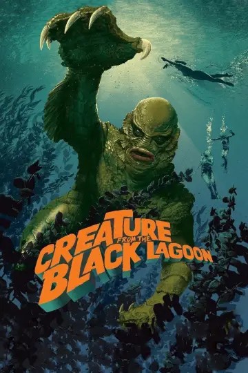 Poster to the movie "Creature from the Black Lagoon" #114615