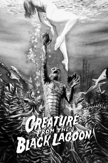 Poster to the movie "Creature from the Black Lagoon" #871030