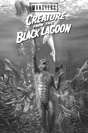 Poster to the movie "Creature from the Black Lagoon" #871045