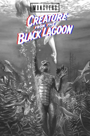 Poster to the movie "Creature from the Black Lagoon" #871051