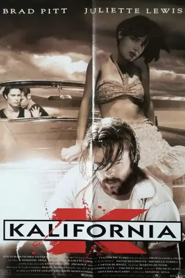 Poster to the movie "Kalifornia" #966742