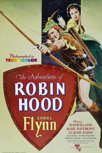 Poster to the movie "The Adventures of Robin Hood" #83553
