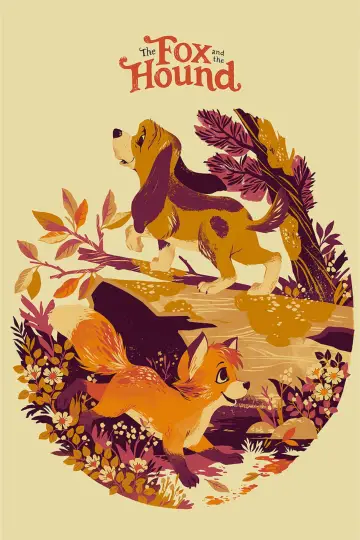 Poster to the movie "The Fox and the Hound" #675994