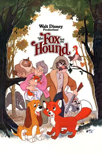 Poster to the movie "The Fox and the Hound" #789580