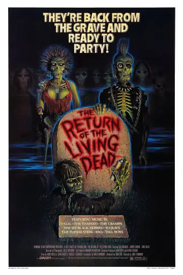 Poster to the movie "The Return of the Living Dead" #713151