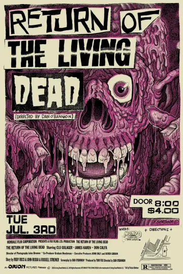 Poster to the movie "The Return of the Living Dead" #85201