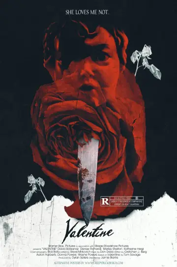 Poster to the movie "Valentine" #717942