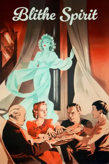 Poster to the movie "Blithe Spirit" #1091180