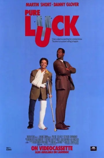 Poster to the movie "Pure Luck" #1113018