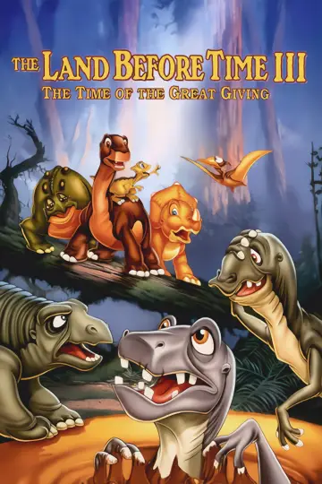 Poster to the movie "The Land Before Time III: The Time of the Great Giving" #1000856