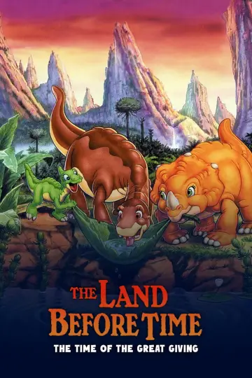 Poster to the movie "The Land Before Time III: The Time of the Great Giving" #1000860