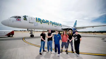Backdrop to the movie "Iron Maiden: Flight 666" #1097669