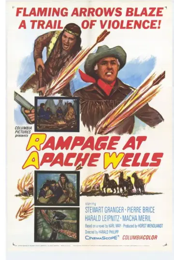 Poster to the movie "Rampage at Apache Wells" #1084602