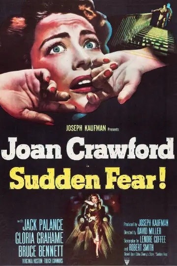 Poster to the movie "Sudden Fear" #1128246