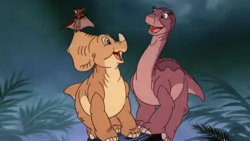 Backdrop to the movie "The Land Before Time IV: Journey Through the Mists" #1000721