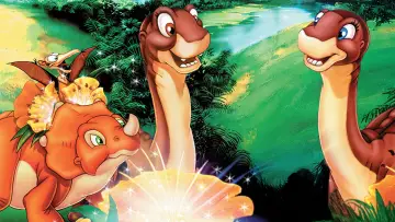Backdrop to the movie "The Land Before Time IV: Journey Through the Mists" #1000723