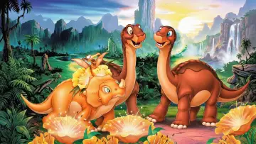Backdrop to the movie "The Land Before Time IV: Journey Through the Mists" #1000724