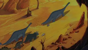 Backdrop to the movie "The Land Before Time V: The Mysterious Island" #1000628