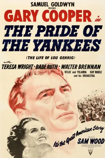 Poster to the movie "The Pride of the Yankees" #1108676