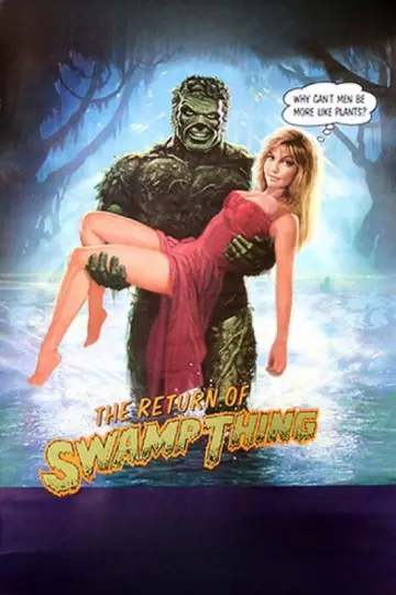 Poster to the movie "The Return of Swamp Thing" #1014363