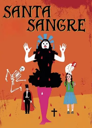 Poster to the movie "Santa Sangre" #991236