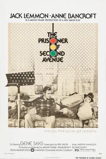 Poster to the movie "The Prisoner of Second Avenue" #1063713