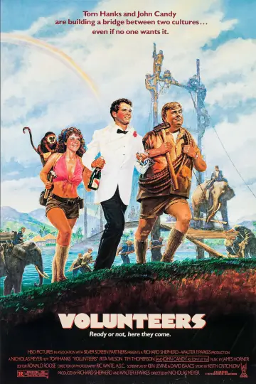 Poster to the movie "Volunteers" #1105760