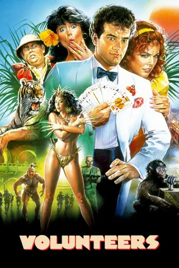 Poster to the movie "Volunteers" #1105761