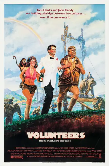 Poster to the movie "Volunteers" #1105763