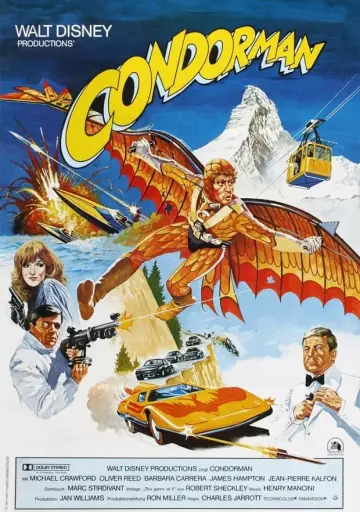 Poster to the movie "Condorman" #492394