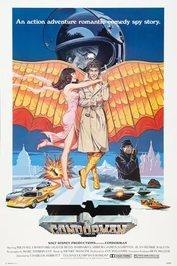 Poster to the movie "Condorman" #684455