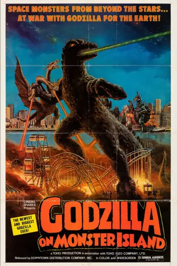 Poster to the movie "Godzilla vs. Gigan" #950125