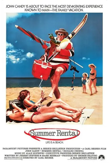 Poster to the movie "Summer Rental" #1089394
