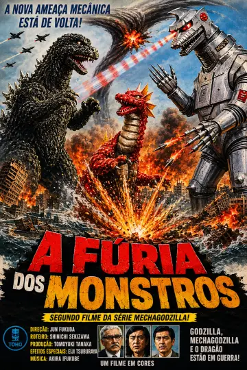 Poster to the movie "Terror of Mechagodzilla" #1567022