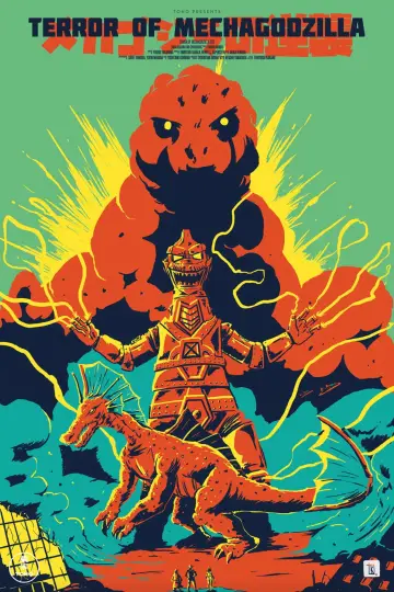 Poster to the movie "Terror of Mechagodzilla" #947153