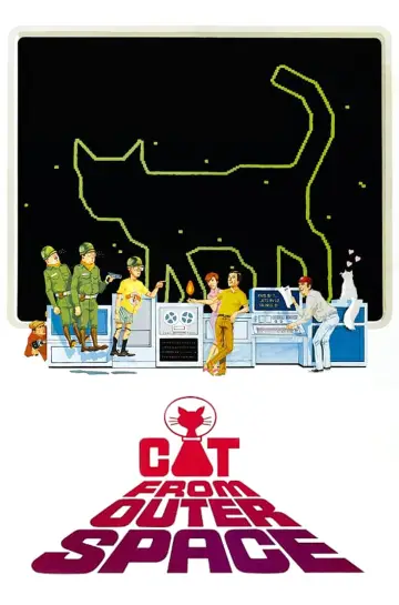 Poster to the movie "The Cat from Outer Space" #1051448