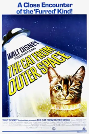 Poster to the movie "The Cat from Outer Space" #1051452