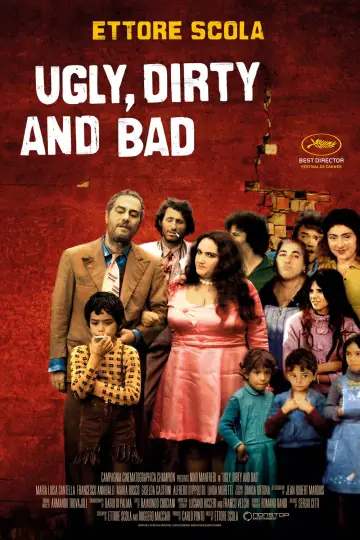 Poster to the movie "Ugly, Dirty and Bad" #1085215