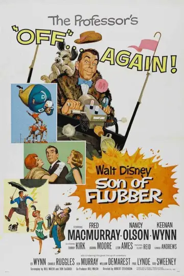 Poster to the movie "Son of Flubber" #1051901